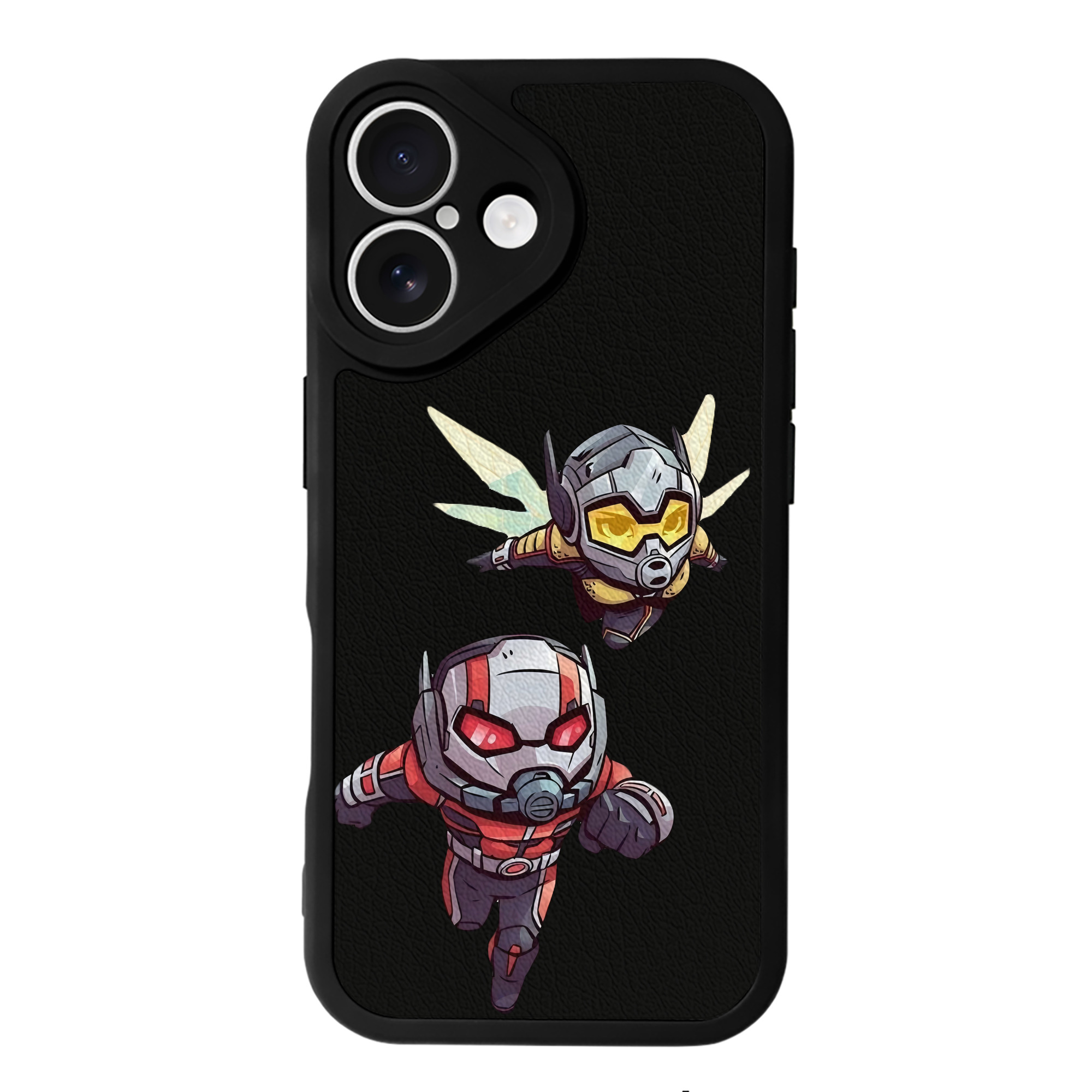 （画像用） アベンジャーズ The Avengers 【iPhone 16シリーズ対応】シリコンスマホケース（レザー調） 材質：シリコン